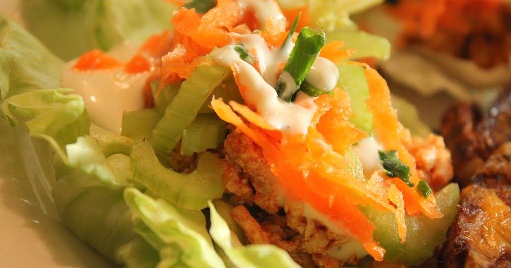 Rindy Mae BuffaloStyle Turkey Lettuce Wraps & ChiliSeasoned Cheese Fries