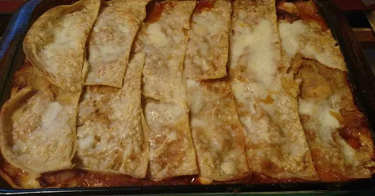 "Enchilasagna" or "Lasagnalada" or "Dinner Followed By Lunch(es)"