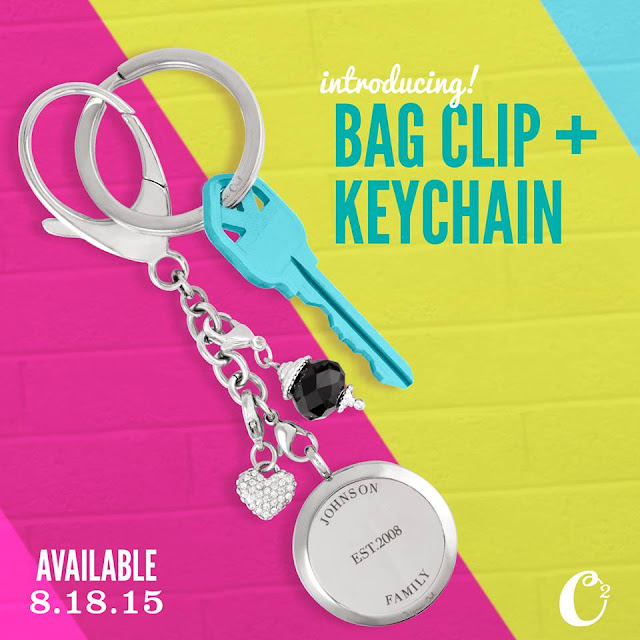 Origami Owl  Bag Clip and Key Chain available at StoriedCharms.origamiowl.com