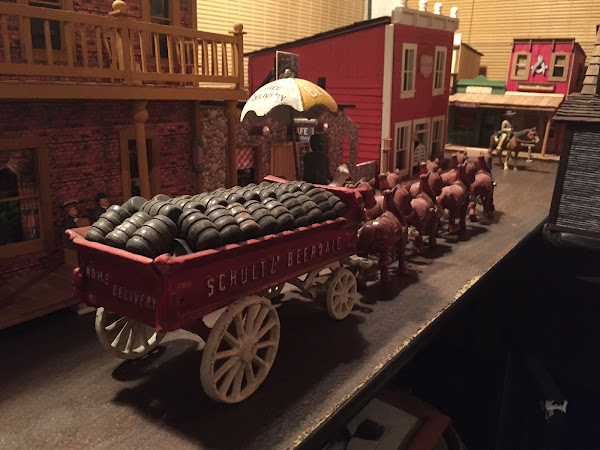 Antique Toy Beer Wagon ~