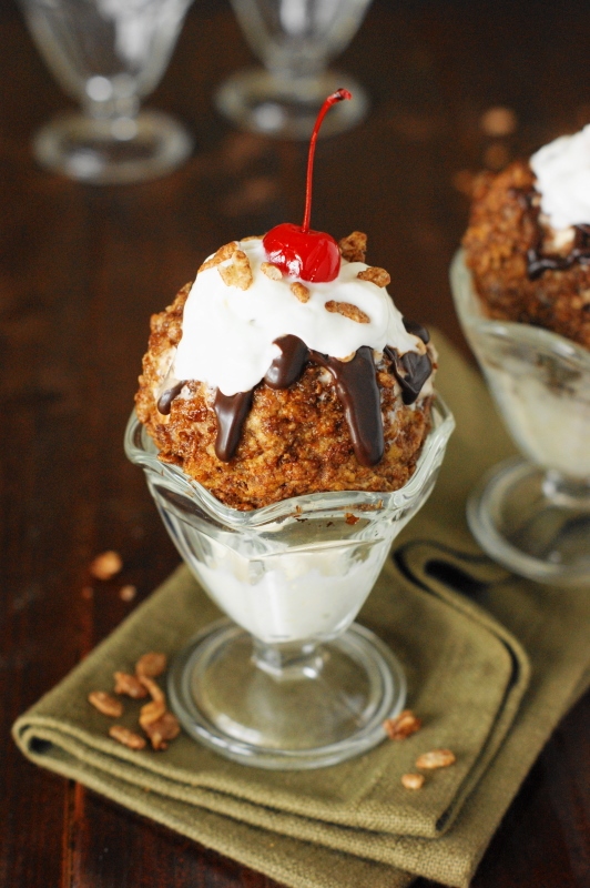 Cocoa Krispies Fried Ice Cream The Kitchen is My Playground