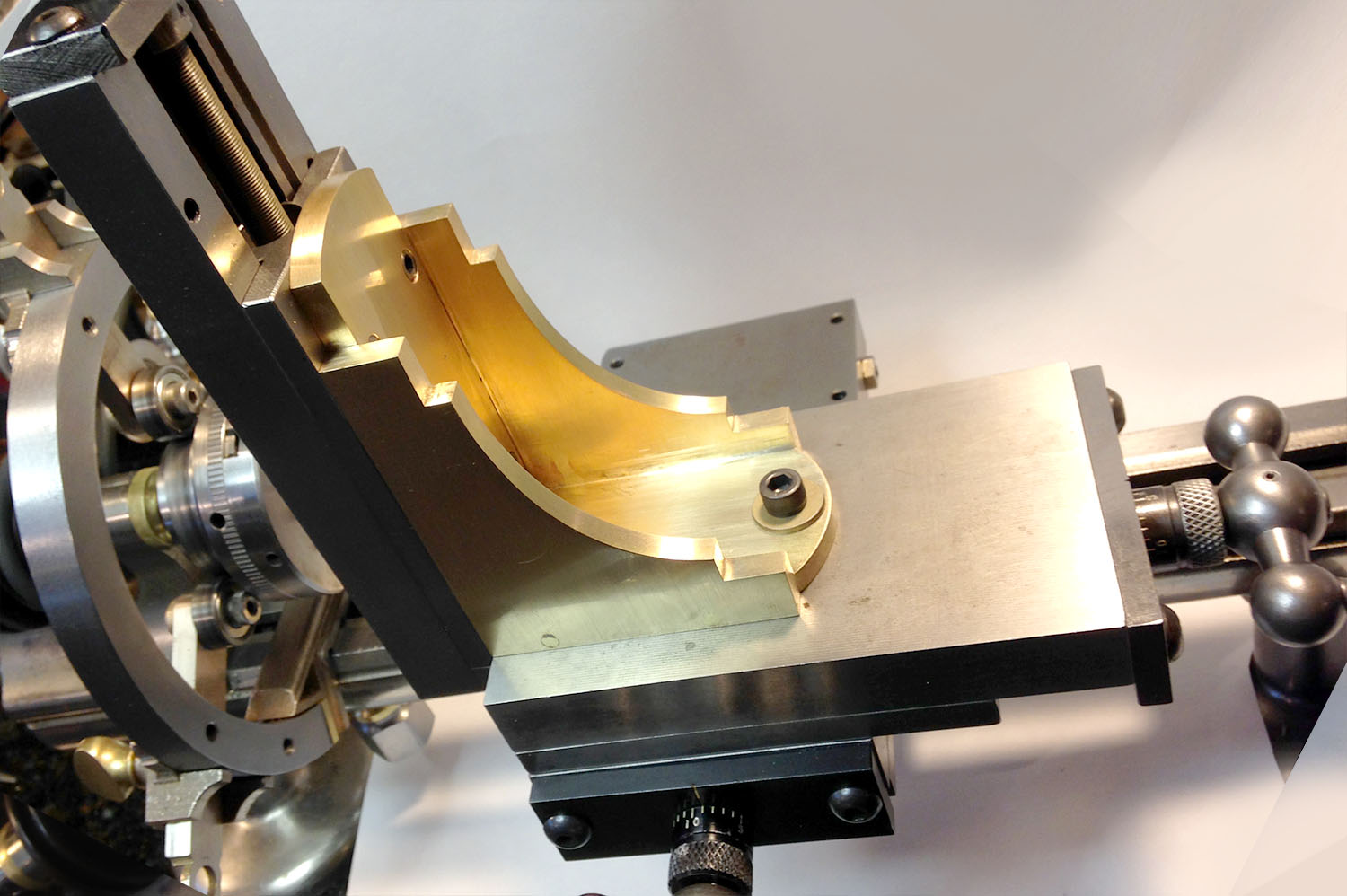 MOWRER WW LATHE TOOLS Heavy Duty Cross Slide for Watchmakers lathe