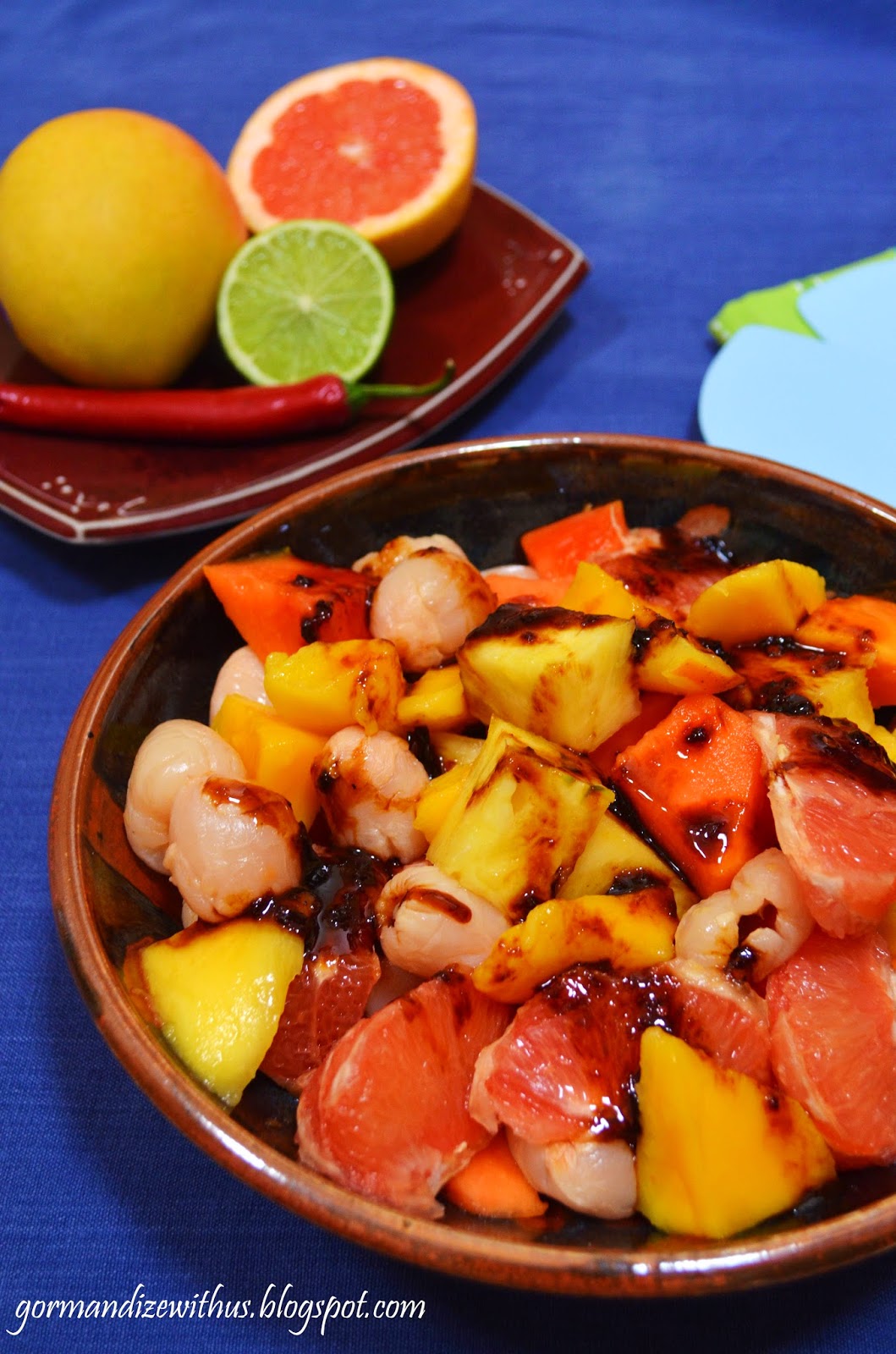 Gormandize Rujak Indonesian Fruit Salad With Chilli Dressing