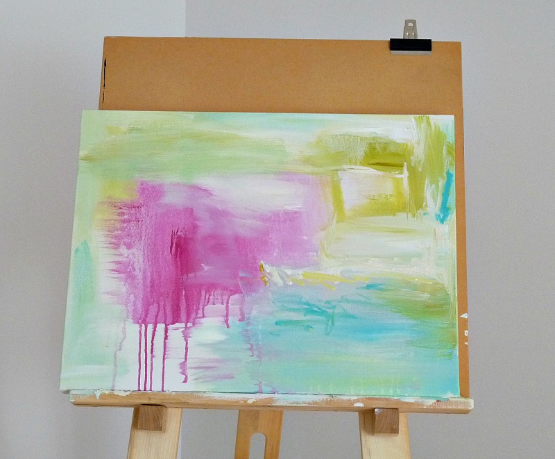 DIY Abstract Tutorial with Step by Step Photos + Instructions Dans le