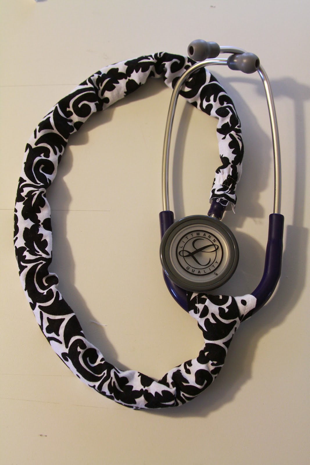 Made With Love and Imperfections Stethoscope Cover.....First Attempt )