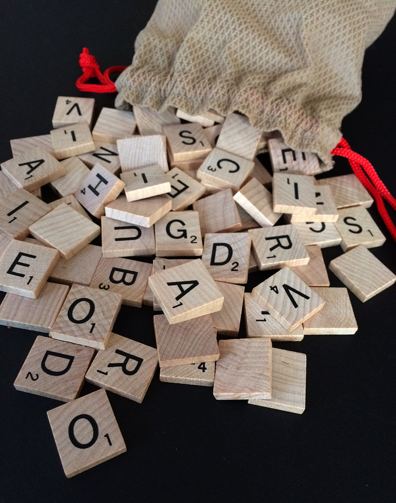 Scrabble Family Tree | DIY