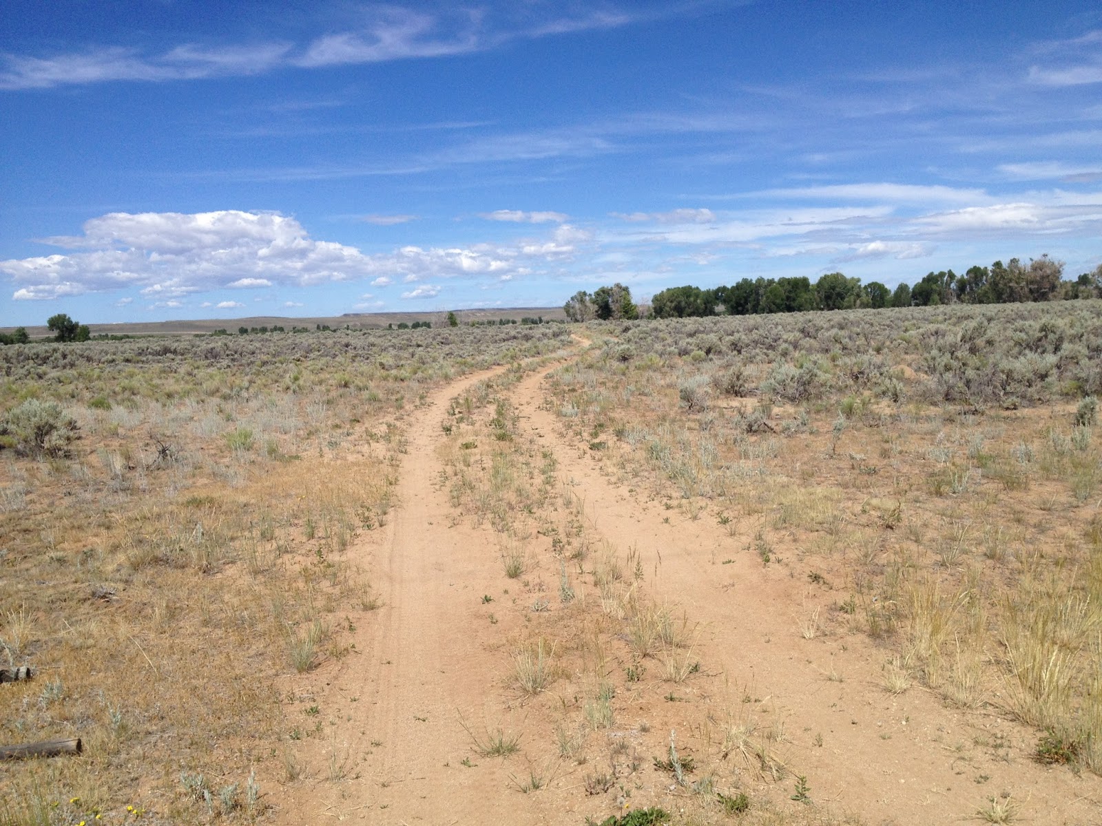 Larry's Bike Ride Adventures Pinedale,WY to Farson, WY