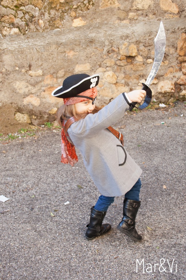 Mar&Vi Blog: Carnevale: costume di pirata fai da te