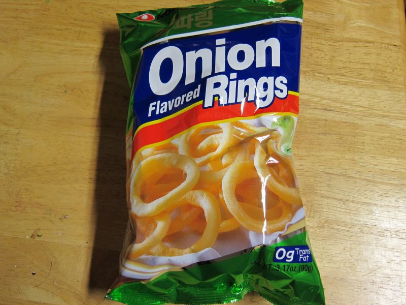 Review Nong Shim Onion Rings Brand Eating