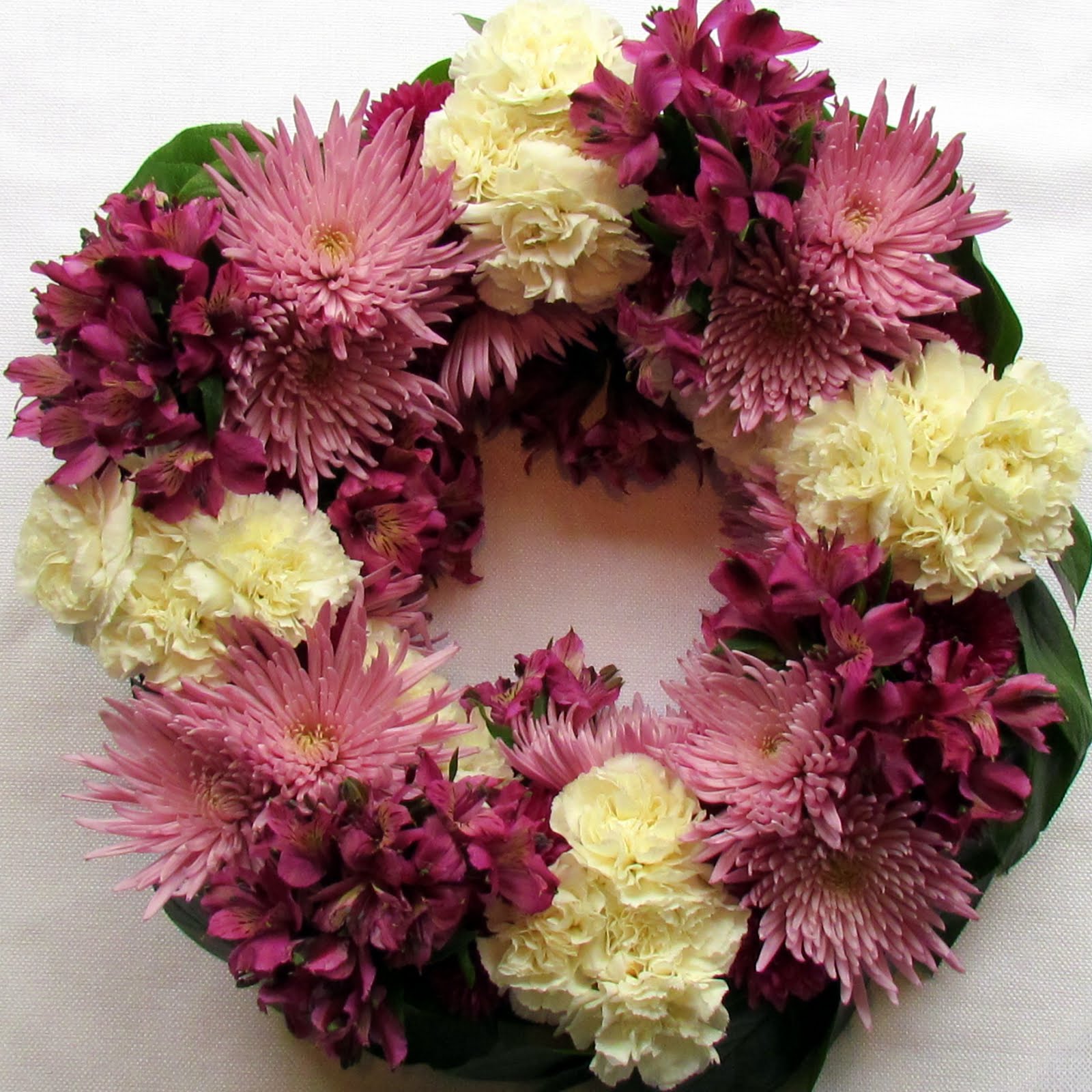 Fresh Flower WreathJC’s Loft The CSI Project