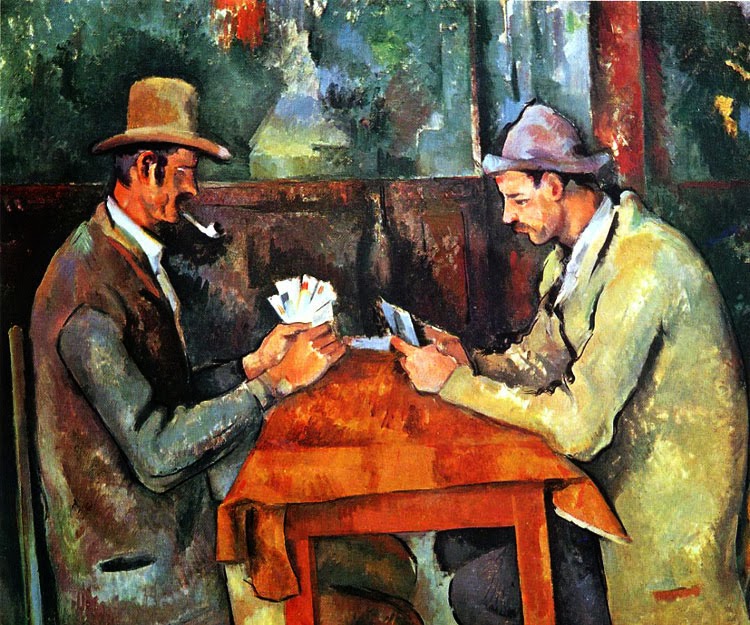 kART à voir: n°050 Les Joueurs de cartes (1892)Paul Cézanne kART à voir: n°050 Les Joueurs de cartes (1892)Paul Cézanne