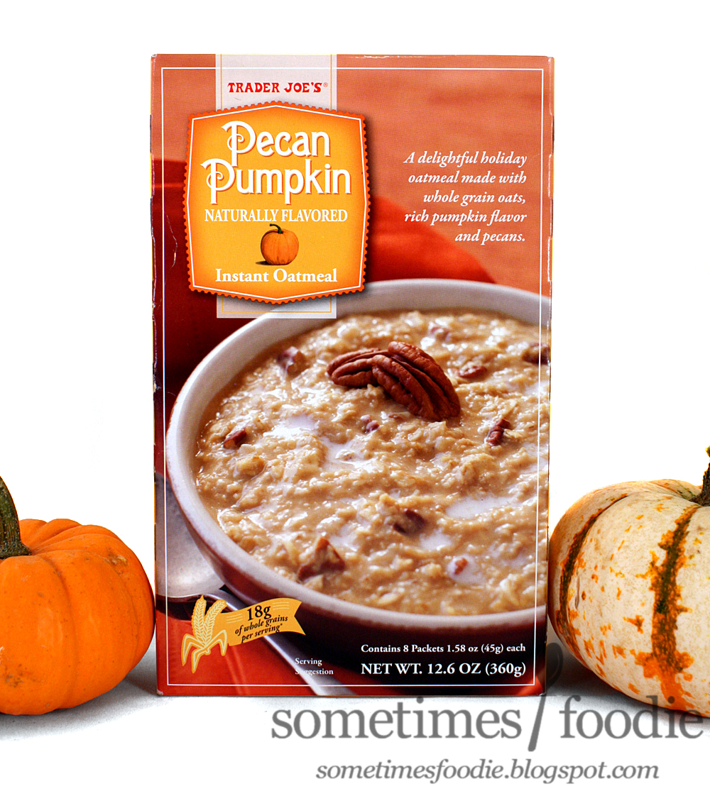 Sometimes Foodie Pecan Pumpkin Instant Oatmeal Trader Joe's Marlton, NJ