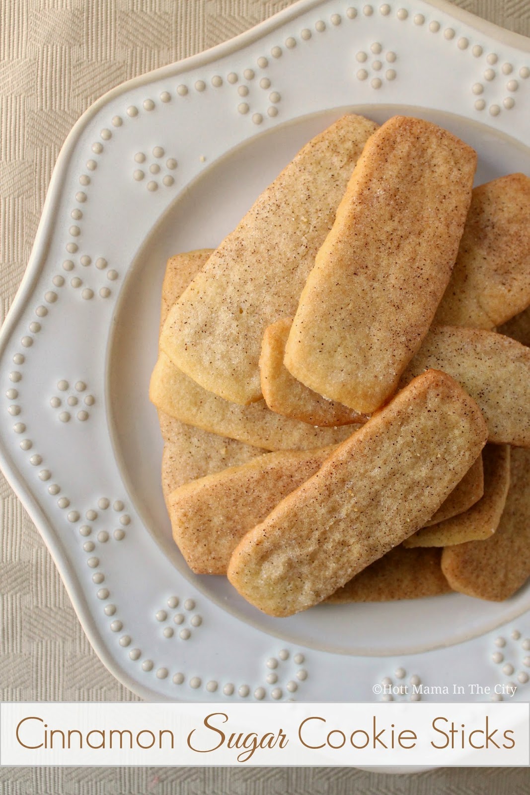 Hot Mama In The City Cinnamon Sugar Cookie Sticks