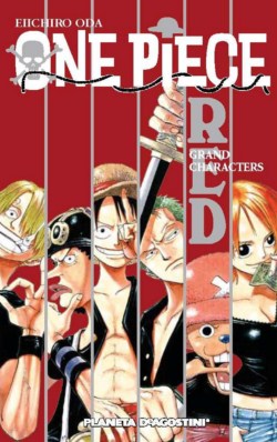 One Piece Guía nº01 Red: Grand Characters - Portada
