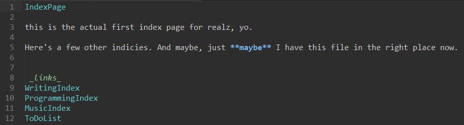 Creating A Syntax File For Inform7 In Sublime Text 2 Coals 2
