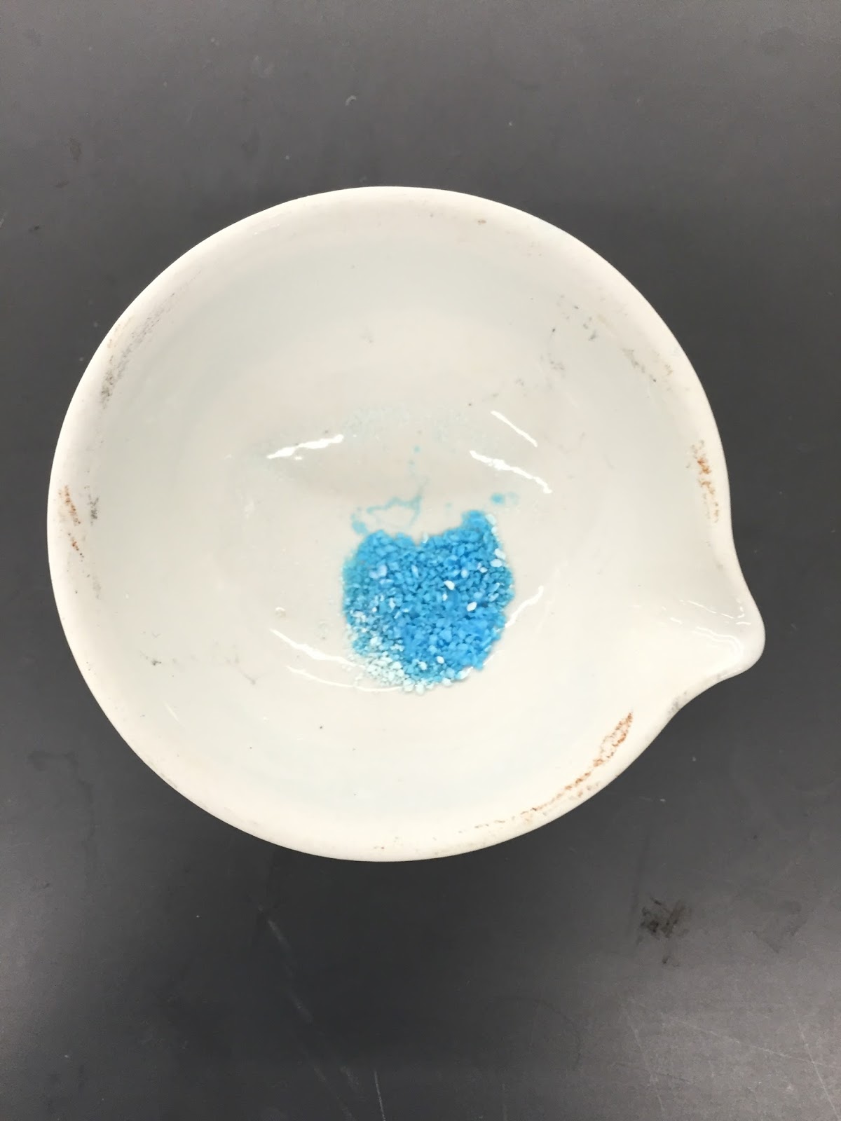Meghana's Molecules Composition of a Copper Sulfate Hydrate Lab