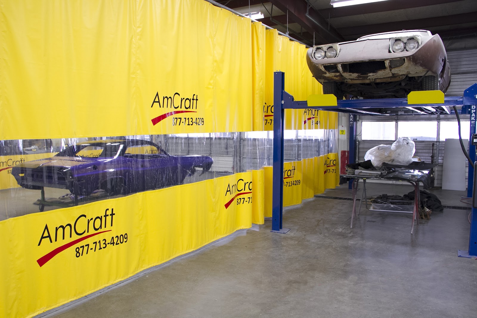 Autobody Shop Curtains For Car Restoration Tv Show Graveyard Carz