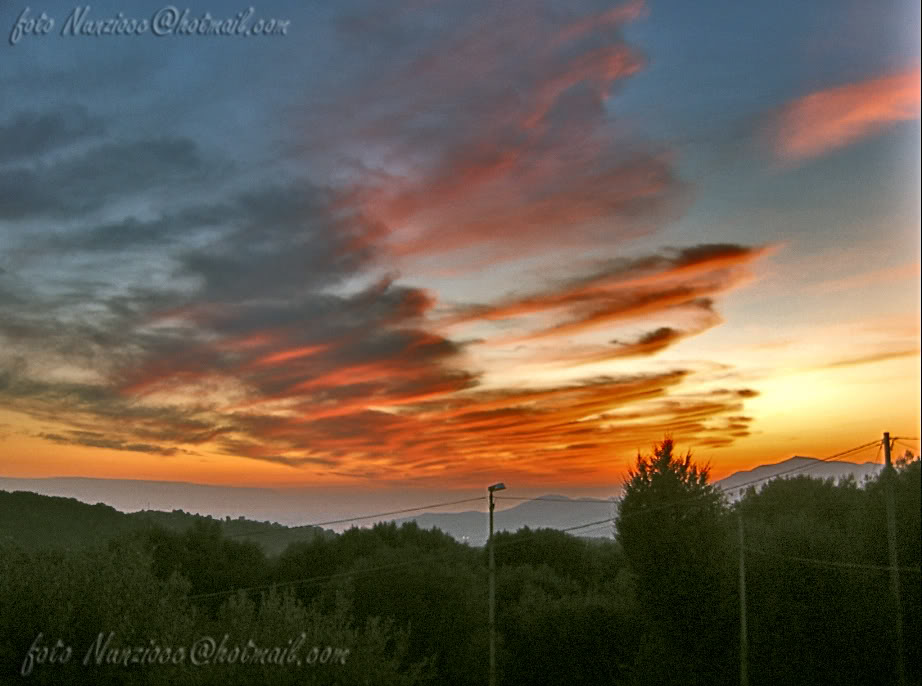 nel settembre 2008...cielo del mio Cilento