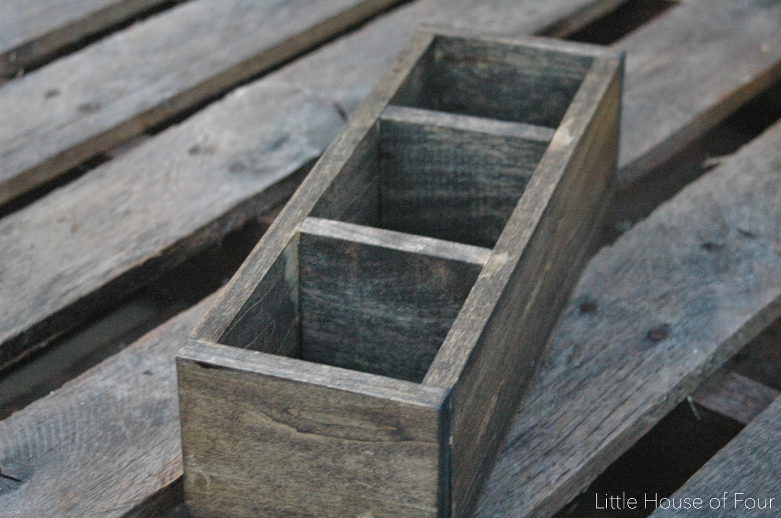 DIY Herringbone Storage Box Little House of Four Creating a