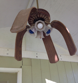 just texas weather melted fan blades