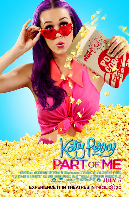 Katy Perry Part of Me Movie Pop corn Movie Poster