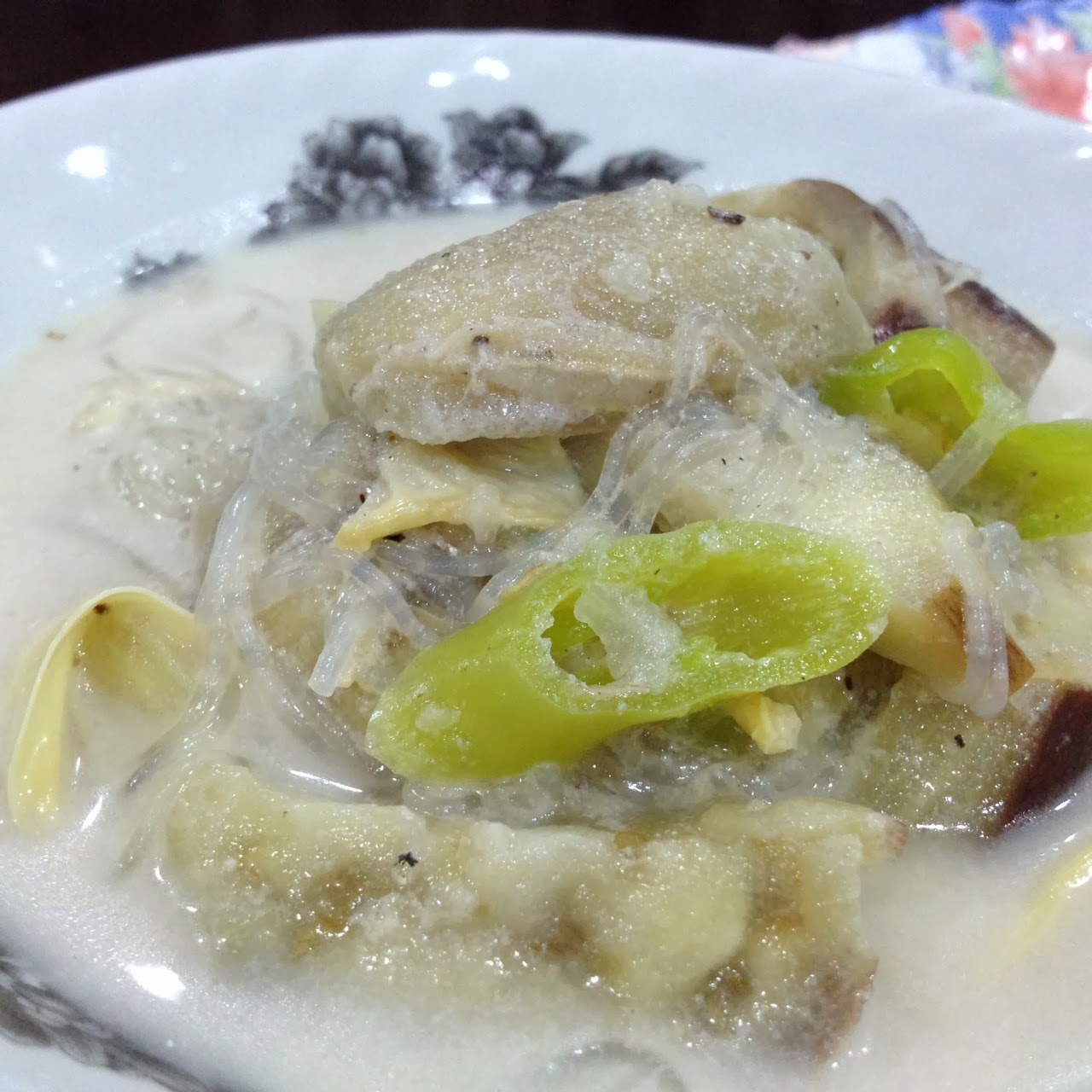 Cik Wan Kitchen Sayur Lemak untuk dinner Kelantan Ori