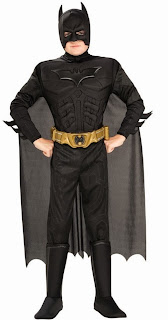 Batman Dark Knight Deluxe Muscle Chest Batman Child Costume