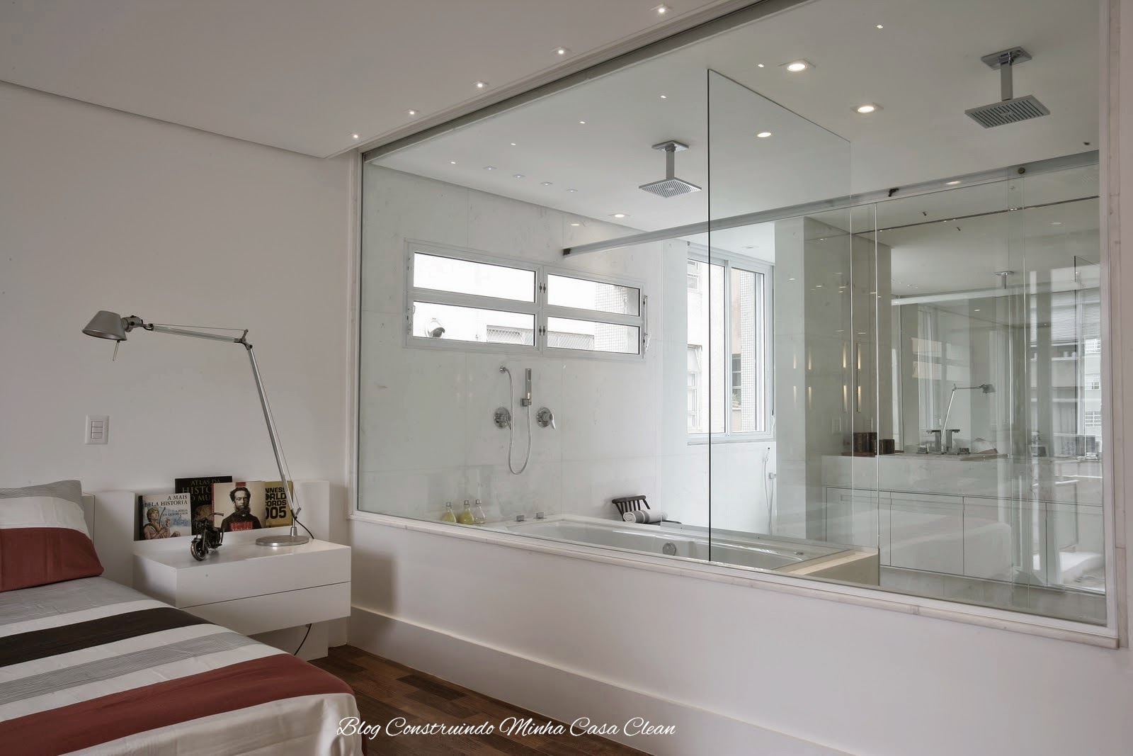 Blog de decoração arquitrecos: banheiro aberto para o quarto ...