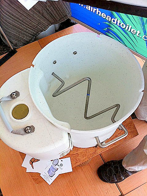 handcrank – Air Head Composting Toilet