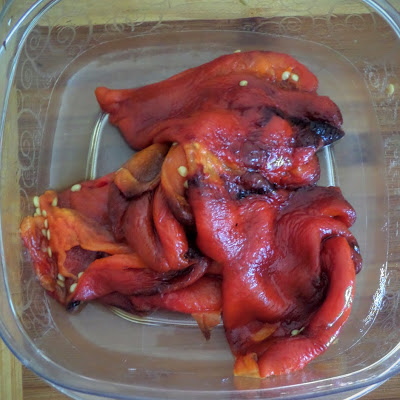 How to Make Roasted Red Peppers:  A simple tutorial on how to roast sweet red bell peppers at home.