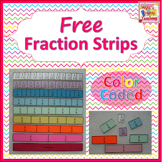 free-fraction-strips-colour-coded
