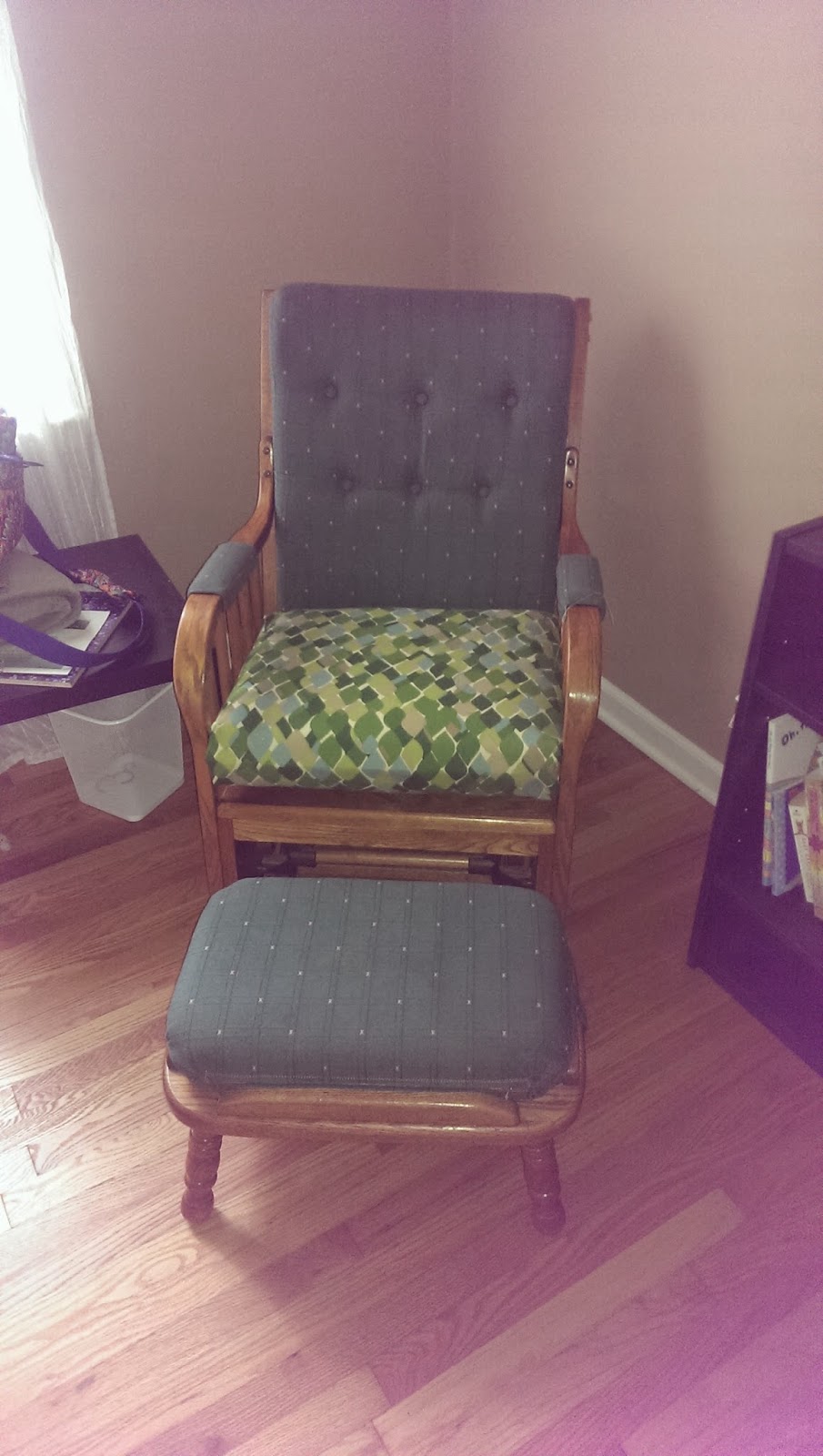 Single Mum Adventure Glider Slipcover (with picture tutorial)