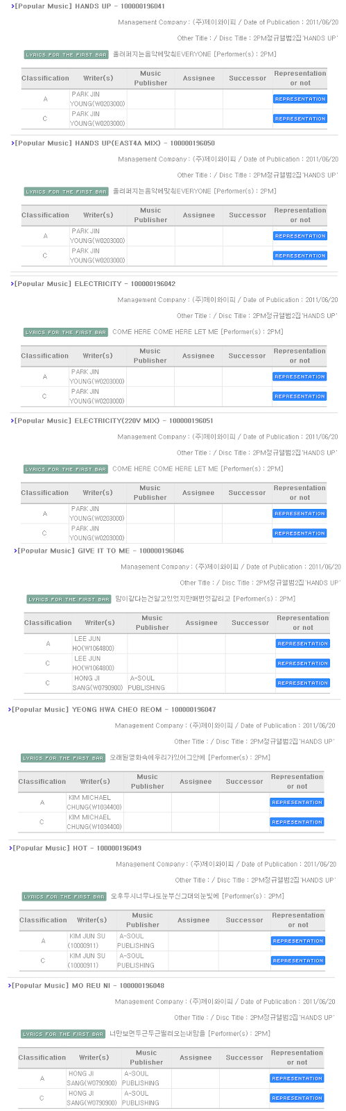 News-Eng 2PM Teaser Lyrics for Hands Up Comeback n Info ...