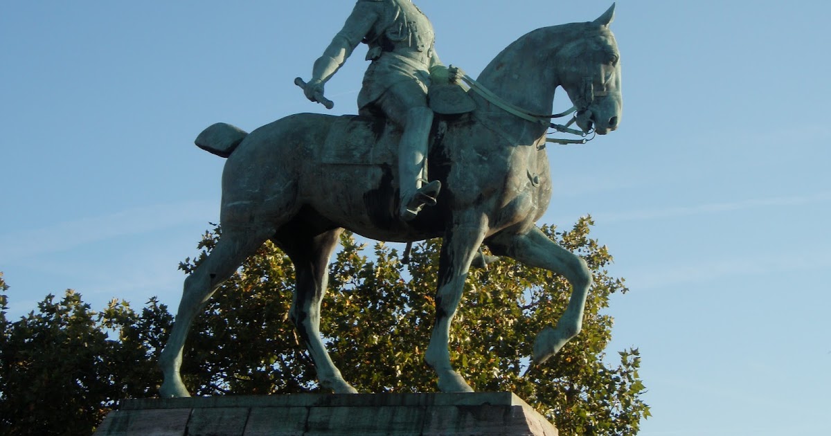 Country is about to meet City...in EUROPE The Horse and Rider Statue