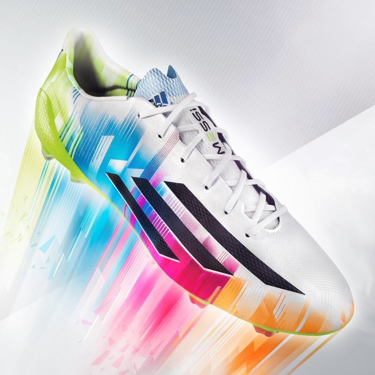 messi rainbow cleats
