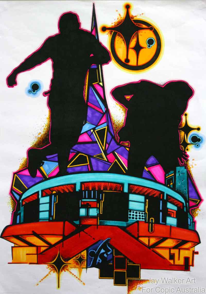 copic oz: Feature Artist- Jay Walker