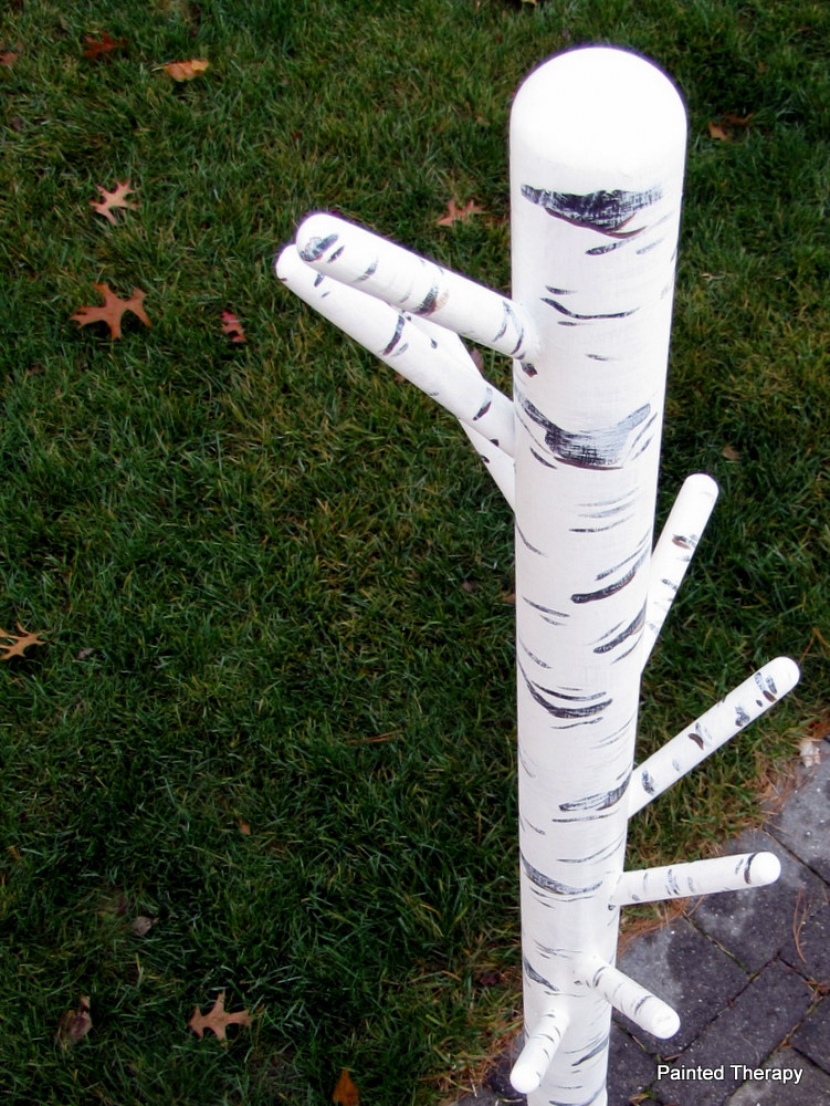 Painted Therapy The Birch Tree Coat Rack