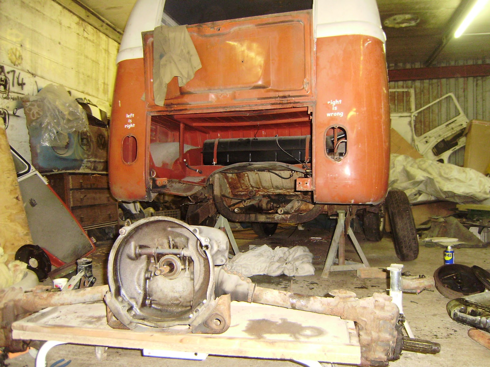 OCD.......obsessive campervan disorder VW Split Swing Axle and