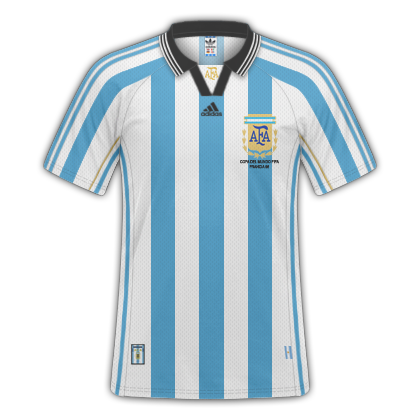 camisa argentina away