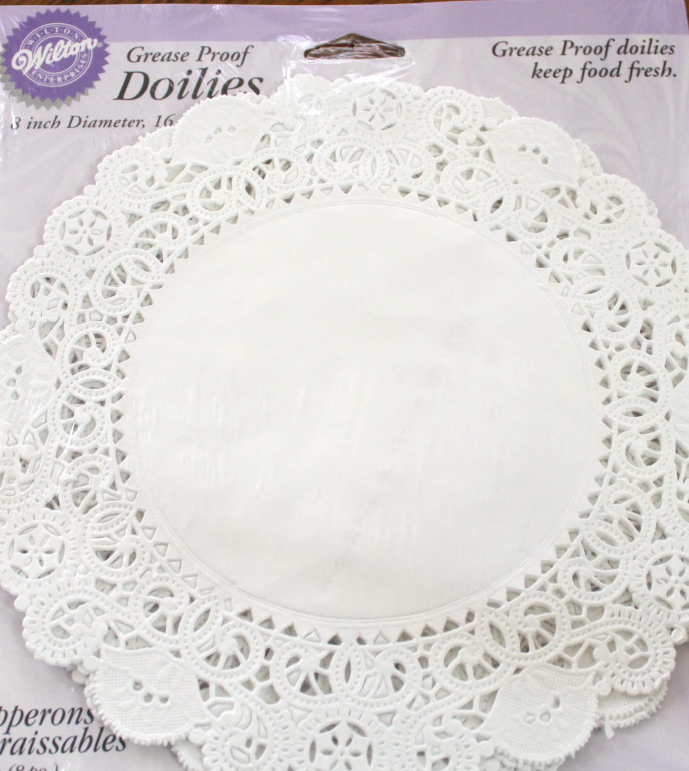 Moore Minutes Eggdye Paper Doily Garland