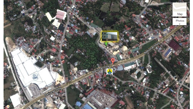 Mendero hospital location in map