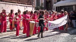 …e nemmeno andare a Roma con una parata di tamburi