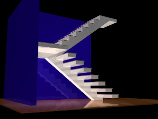 escadas de concr5eto avista