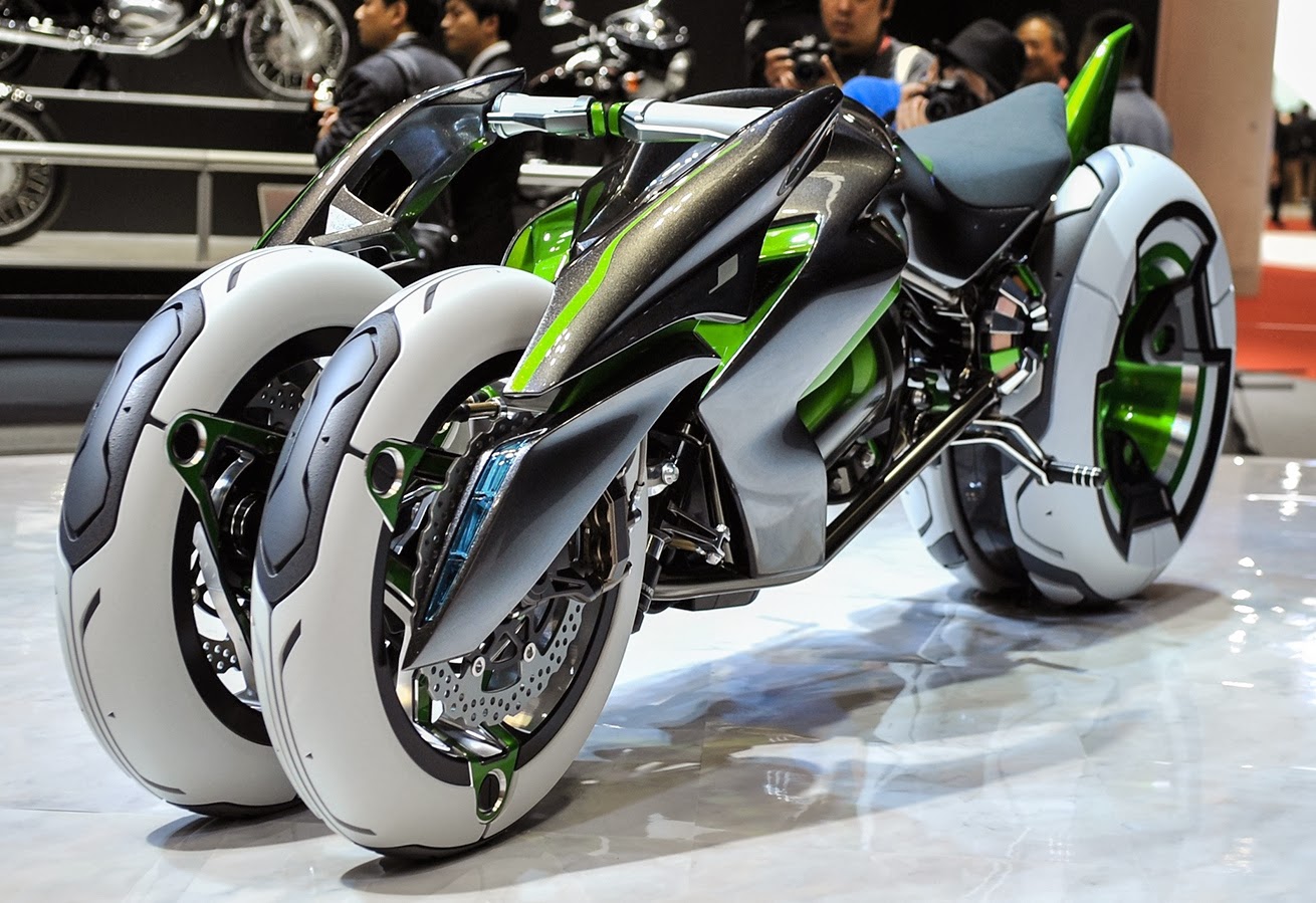 Conheça “Kawasaki J Concept” um conceito de moto que pode surgi no futuro