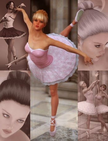 3d Models - Ballerina Outfit, Ballet Poses, Outfit Textures and all of them in a bundle 3d Models - Ballerina Outfit, Ballet Poses, Outfit Textures and all of them in a bundle