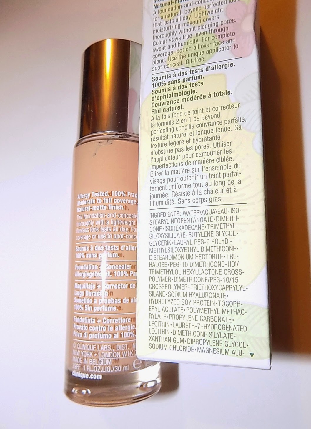 The Beauty Alchemist Clinique Beyond Perfecting Foundation