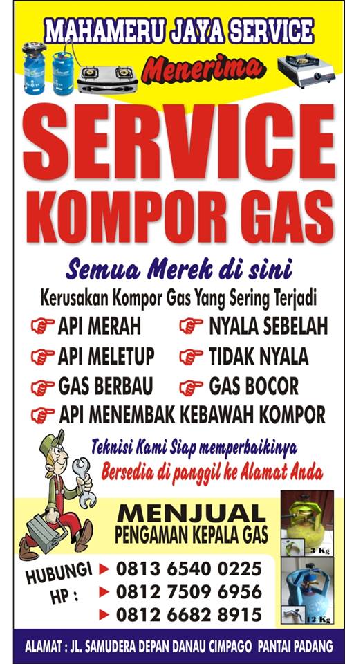 SERVIS KOMPOR GAS