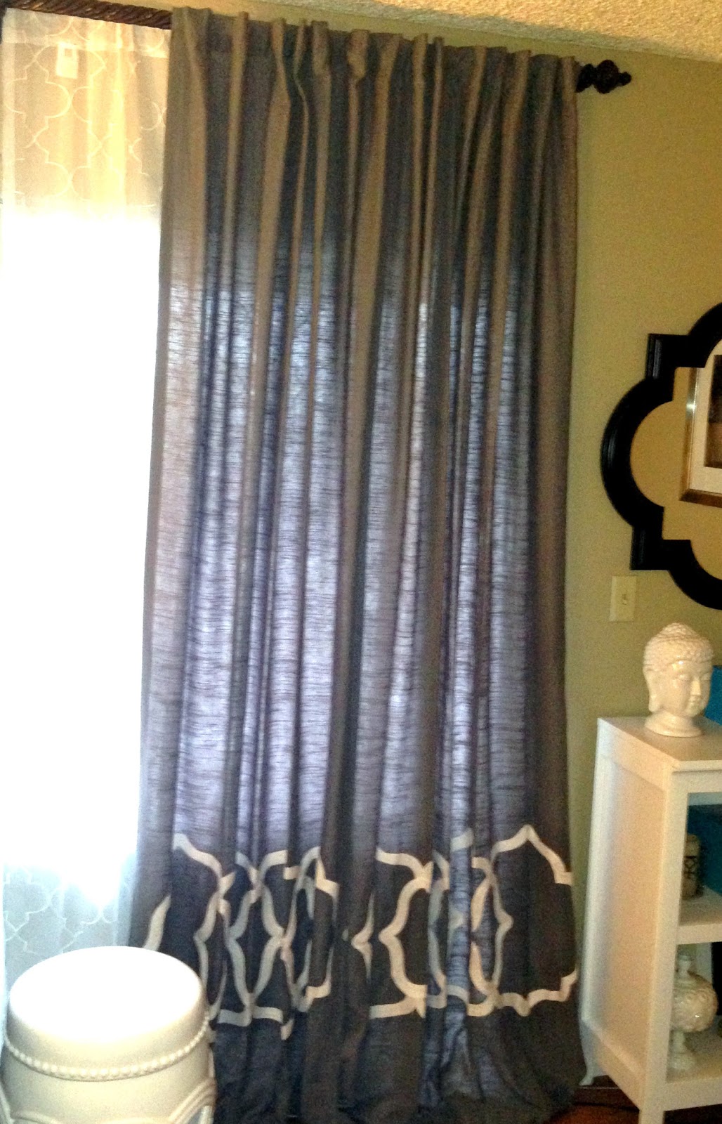 J.S.Lately Design TARGET'S THRESHOLD EMBROIDERED CURTAINS ROUND TWO