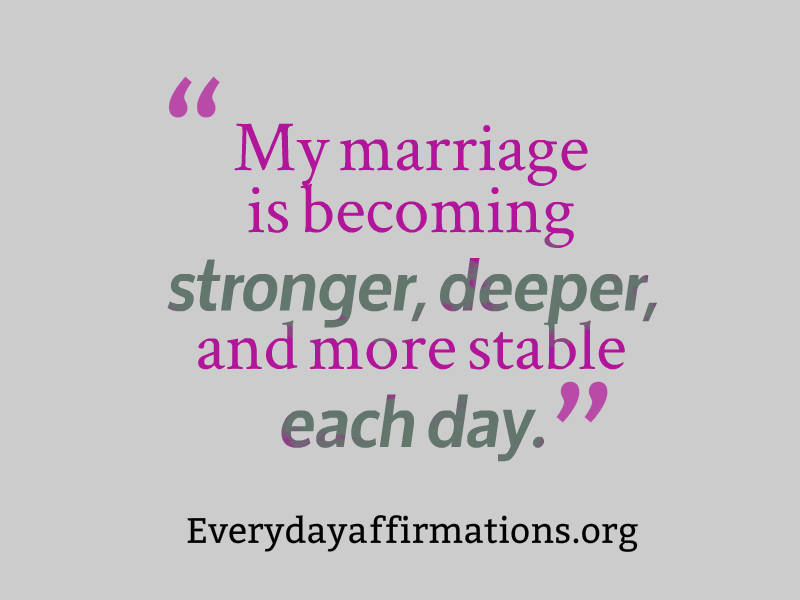 Affirmations for Relationships, Daily Affirmations 2014