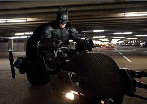 Christian Bale as Batman in The Dark Knight Rises Movie